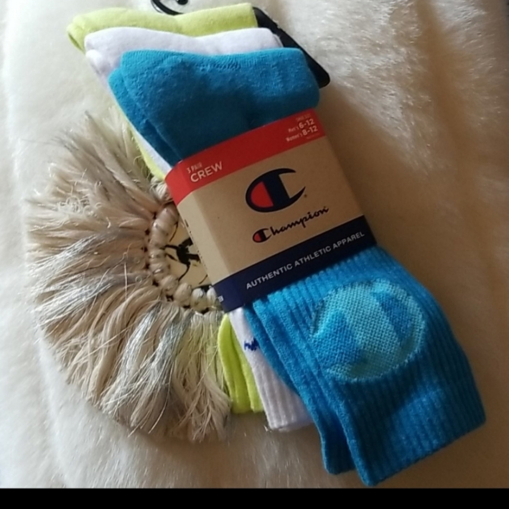 🩵🧡Champion Socks